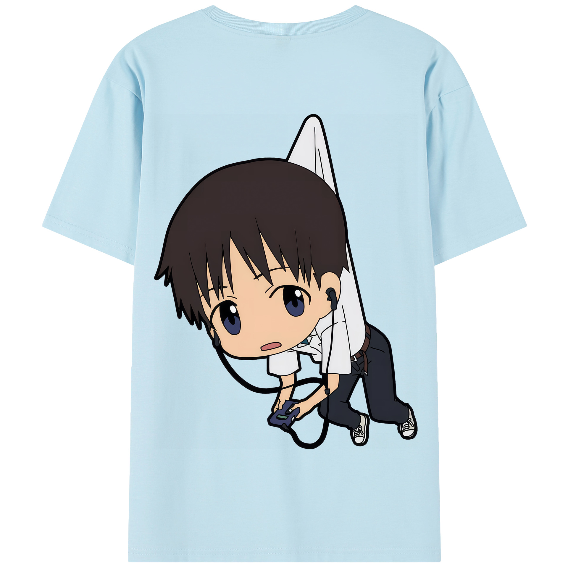 （画像用） EVA 新世紀エヴァンゲリオン 綿100％半袖Tシャツ（背面プリント）